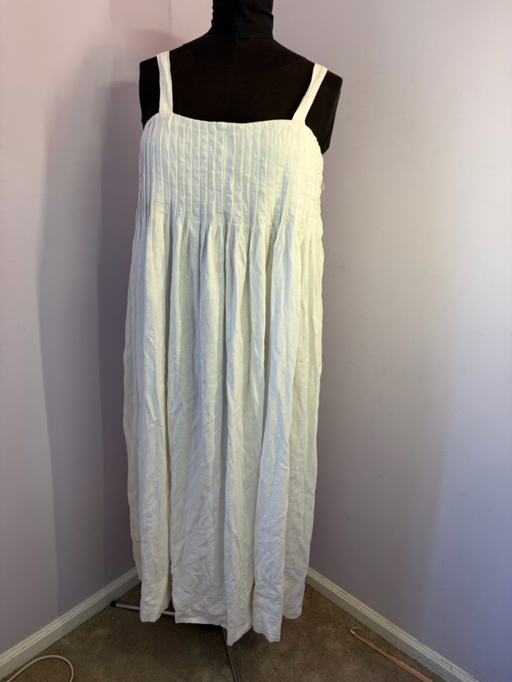 Banana Republic Linen Blend Dress, NWT, Size Large